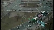 Wypadek na Rondzie Toruńskim w Bydgoszczy 21032011
