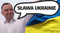 SKANDAL! Duda na Ukrainie - banderowskie hasło z ust prezydenta RP I dr L.  Kulińska