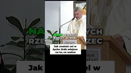 Jak znaleźć cel w życiu Zrób miejsce na to, co ważne #pawlukiewicz