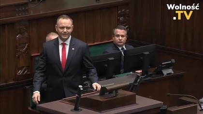 PIERWSZE ORĘDZIE PREZYDENTA KAROLA NAWROCKIEGO!