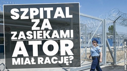 Powstał szpital ogrodzony drutem kolczastym! Dlaczego pacjenci są tak pilnowani?
