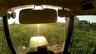 John Deere 6110MC/ Zabieg fungicydowy w grochu i kilka słów o opryskiwaczach