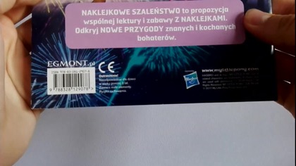 Recenzja książeczki Naklejkowe Szaleństwo - My Little Pony: The Movie