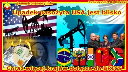 Upadek pasożyta USA jest blisko.  Coraz więcej kraj&oacute;w dołącza do BRICS