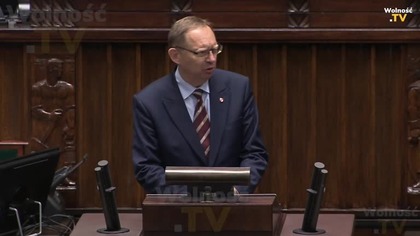 FRITZ ODGRAŻA SIĘ Z MÓWNICY SEJMOWEJ! mp4 686x432