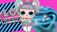 Play Doh  LOL Surprise Luminous  Gwiezdny deser lodowy  DIY