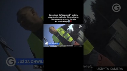  Na potrzeby reportażu Granica Fałszu dziennikarz Goniec.pl Daniel Arciszewski wcielił się w członka Ruchu Obrony Granic Roberta Bąkiewicza. Wszystko co zobaczył na własne oczy uwiecznił za pomocą ukrytej kamery. 

SUBSKRYBUJ KANAŁ: https://www.youtube.com/channel/UCgPtAPMjueWjDUG25imAt_A?sub_confirmation1
 Wspieraj niezależne dziennikarstwo i pomóż nam się rozwijać:
 https://patronite.pl/Goniec
 https://www.youtube.com/channel/UCgPtAPMjueWjDUG25imAt_A/join
 Goniec -  to kanał informacyjno-publicystyczny. U nas zobaczysz: newsy, wywiady, sondy uliczne oraz bezkompromisowe reportaże - Tak mieszka Zbigniew Ziobro wyświetlono 800 tys., a materiał Iwona Wieczorek - ujawniamy całą prawdę ponad milion razy! To właśnie nasza redakcja ujawniła afery Dagmary Kaźmierskiej, Megakota czy Krzysztofa Rutkowskiego. 
 Na kanale Gońca obejrzysz takie programy jak Układ zamknięty Radka Grucy i Wojtka Mulika, czy Goniec Kryminalny Janusza Schwertnera.
 Wydarzenia, polityka, gospodarka, Sejm, newsy, debaty, konferencje, relacje na żywo, unikatowe shorts w tych tematach czujemy się najlepiej! 
 Wywiady z najbardziej znanymi postaciami polskiej sceny politycznej. Od Platformy Obywatelskiej, Lewicy, PiS, po Konfederację. Na naszej antenie regularnie goszczą tacy politycy jak Adam Bodnar, Radosław Sikorski, Krzysztof Kwiatkowski, Antoni Macierewicz, Krzysztof Bosak czy gen. Leon Komornicki.
 Zaobserwuj nasze profile:
 https://www.linkedin.com/showcase/goniec-pl/
 https://www.facebook.com/goniecpl
 https://www.instagram.com/goniec.pl/
 https://www.tiktok.com/@goniec.pl
 https://goniec.pl/

#migranci #ruchobronygranic #granica