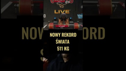 NOWY REKORD ŚWIATA - 511 KG