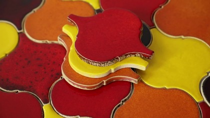 Mozaika arabeska - Języki ognia [seria Ogień]