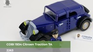 COBI Druga Wojna Światowa | 2263 --- 1934 Citroen Traction 7A --- budowanie