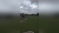 LiveLeak - Plane at UK airport bounces off runway during landing and forced to take-off again