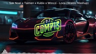 NAJLEPSZA SKŁADANKA DO AUTA ALIMAK - MEGA BASS MUZYKA KLUBOWA 2024 - DJ COMPUS