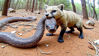 Jak Ten Mały Zwierzak Zabija królewskie Kobry?