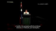 AUSTRALIJSKA POLITYK OSTRZEGA PRZED PLANAMI DE_PO_PU_LA_CJI  ORAZ NOWYM PORZĄDKIEM ŚWIATA (LEKTOR PL
