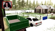  Kulig z młodym, drifty BMW sąsiada, rozbite BMW  Gospodarstwo Po Dziadku  FS 19 