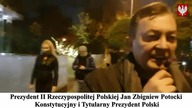 Prezydent IIRP Jan Zbigniew Potocki Nar&oacute;d Polski Ma Dość Ucisku