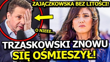 TRZASKOWSKI JAK DZIECKO WE MGLE ZNOWU SIĘ OŚMIESZYŁ! EWA ZAJĄCZKOWSKA NIE MIAŁA DLA NIEGO LITOŚCI!