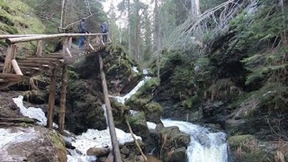 Pradziad (Praděd) cz.  2 - powrót żółtym szlakiem, zaliczona gleba, szlaki w śniegu i lodzie