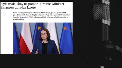 Ujawnili ile kasy Polska wydała na pomoc Ukrainie