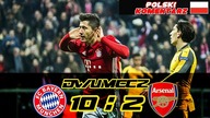 Bayern 10:2 Arsenal (dwumecz) 1/8 Ligi Mistrzów 2017, skrót meczu, Polski komentarz HD
