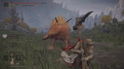 ELDEN RING - Przeciwnik : Czerwony Wilk