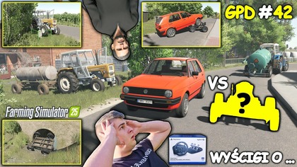 OJ SIĘ PODZIAŁO WIDZ RZUCIŁ MI WYZWANIE WYŚCIGI O KIEROWNICĘ CO TO JEST GPD FS 25 42