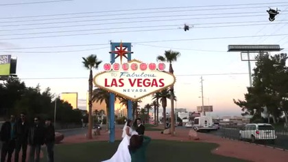 Latająca kamera w Las Vegas