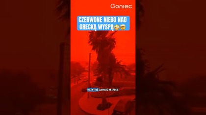 NIEZWYKŁE ZJAWISKO NA KRECIE