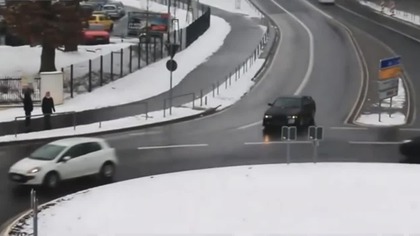 Miał być popisowy drift
