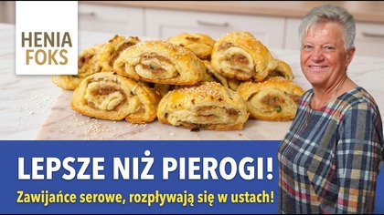 Zawijańce serowe, które rozpływają się w ustach.  Sekret tkwi w jednym składniku!