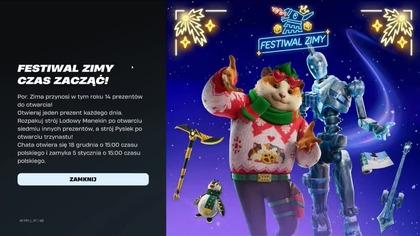 Mamy już festival zimy w fortnite 1 dzień #fortnite #shorts #festiwalzimy