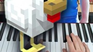 Lava chicken song meme #minecraft #minecraftmovie #tutorial