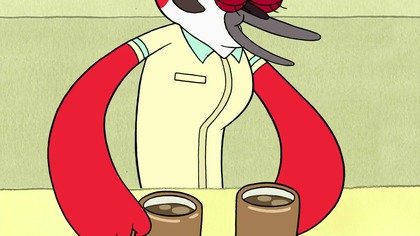 Regular Show. S01E08 [10Bit][1080p. WEB-DL. H265-FT][Dubbing PL][Alusia]