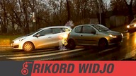 kolizja przy zawracaniu // RIKORD WIDJO // ulicami Warszawy