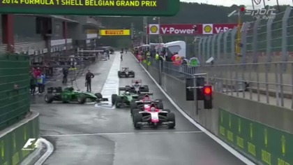 12.  GP Belgii 2014 - Kwalifikacje