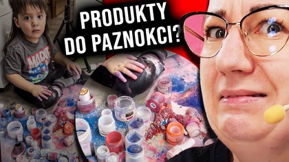 NIEZDROWA ZABAWA DZIECKA PRODUKTAMI DO PAZNOKCI | QULOO MEMY