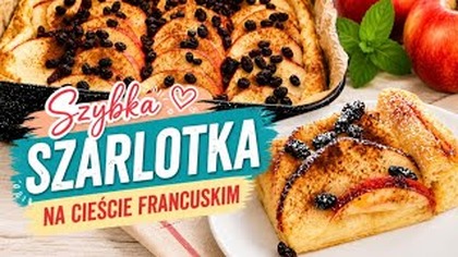 Najprostsza Szarlotka na Cieście Francuskim!  Chrupiąca, Szybka i Obłędnie Pyszna