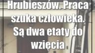 Hrubieszów.  Praca szuka człowieka.  Są dwa etaty do wzięcia