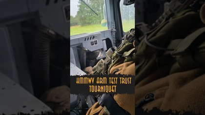  Staza taktyczna Trust | Sprzęt medycyny taktycznej - HMMWV ARM TEST