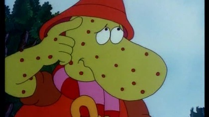 Rodzinka z Jeziora Ness, odc.  9 - Bobas Ness choruje na ospę