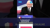 Kaczyński nabija się z telewizji...  ale jakiej? :D #shorts