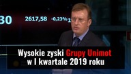 FLASH #34: Unimot notuje wysokie zyski w pierwszym kwartale 2019