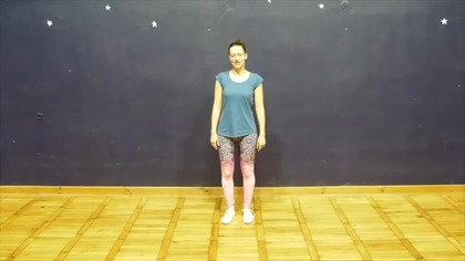 Warsztaty taneczne on-line z GDK gr.  młodsza, najnowszy układ Cotton Eye Joe cz.  3