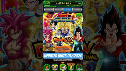 POINTS SUMMON DOKKAN FESTIVAL DBZ DOKKAN BATTLE NEW UNITS