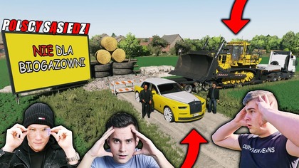 ZROBIŁA SIĘ AFERA NA CAŁĄ WIEŚ TRANSPORT MASZYN ZATRZYMANY MAM PROBLEMPOLSCY SĄSIEDZI S2180