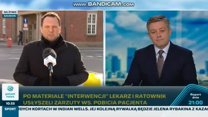 18. 03. 2023r Lekarz bił pacjenta, ratownik się przyglądał.