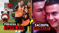 Mistrz DRUGIEGO planu! Pokazał D#PE *XD* Ronaldo ZACZEPIŁ DYBALE...  Co mu powiedział?