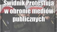 Świdnik: Protestują w obronie mediów publicznych