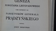 Pamiętniki wodza powstania listopadowego, gen.  Ignacego Prądzyńskiego (1792-1850), wyd.  z 1909 r.