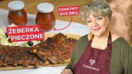 Pieczone ŻEBERKA z piekarnika i domowy sos BBQ